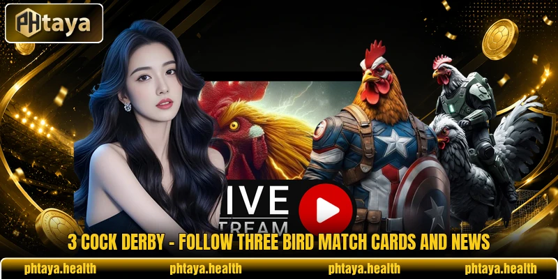 3 Cock Derby - Follow Three Bird Match Cards And News