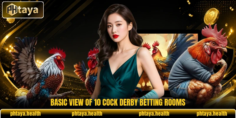 Basic view of 10 Cock Derby betting rooms