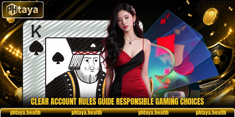 Clear account rules guide responsible gaming choices Clear account rules guide responsible gaming choices