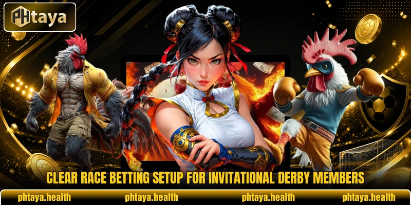 Clear race betting setup for Invitational Derby members