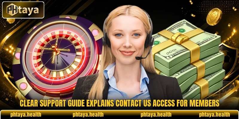 Clear support guide explains contact us access for members Clear support guide explains contact us access for members