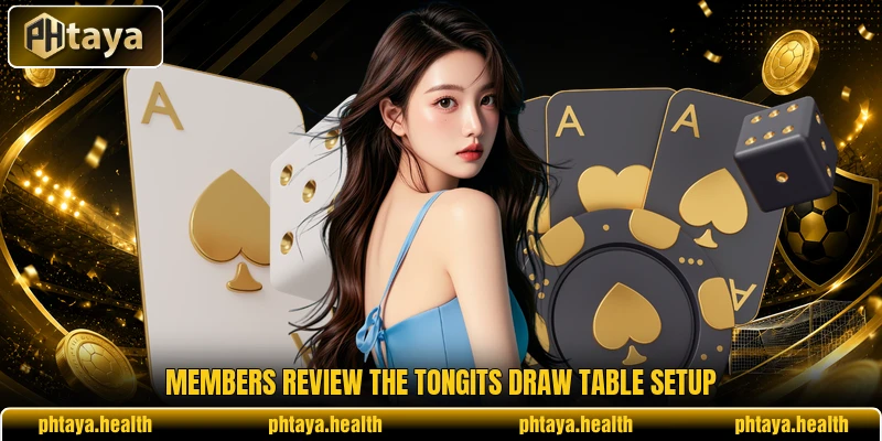 Members review the tongits draw table setup Members review the tongits draw table setup