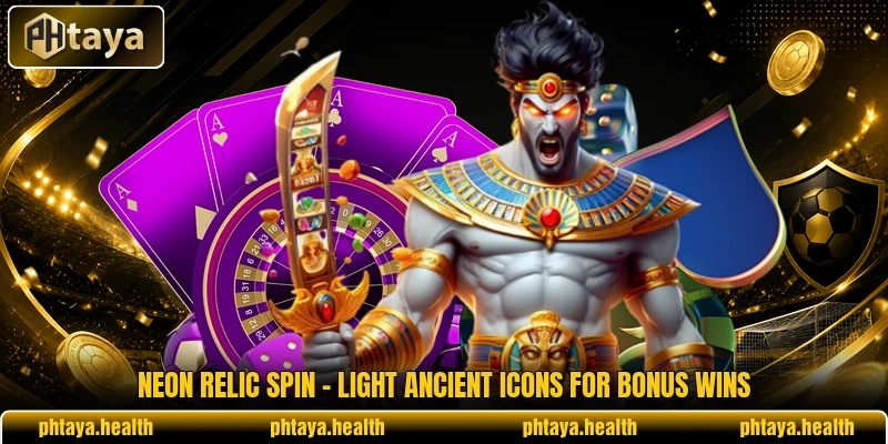 Neon Relic Spin - Light Ancient Icons For Bonus Wins