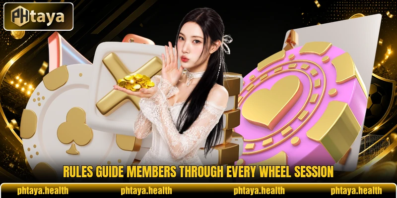 Rules guide members through every wheel session