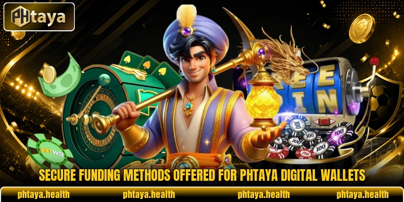 Secure funding methods offered for PHTaya digital wallets Secure funding methods offered for PHTaya digital wallets