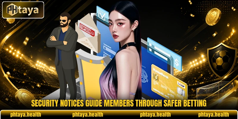 Security notices guide members through safer betting Security notices guide members through safer betting