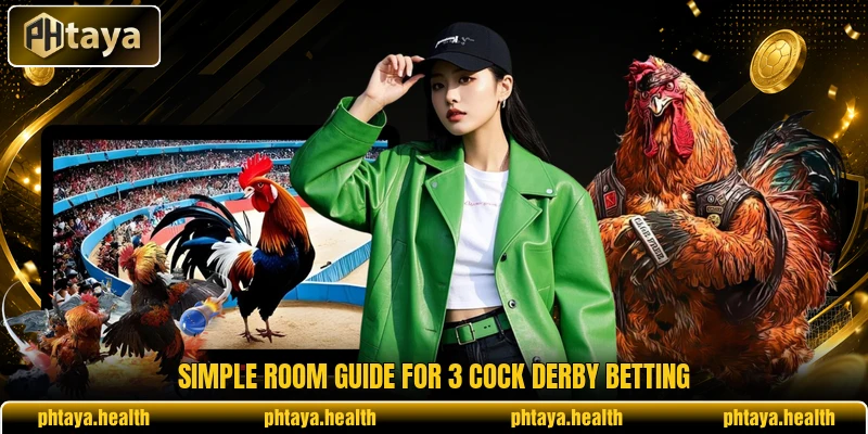 Simple room guide for 3 Cock Derby betting