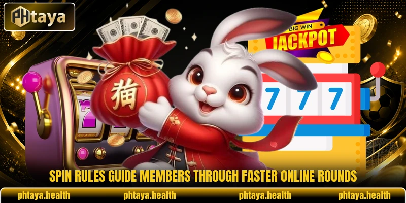 Spin rules guide members through faster online rounds Spin rules guide members through faster online rounds